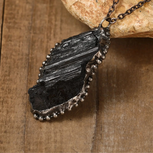 Natural Soul Jewels®  - Men's tourmaline necklace
