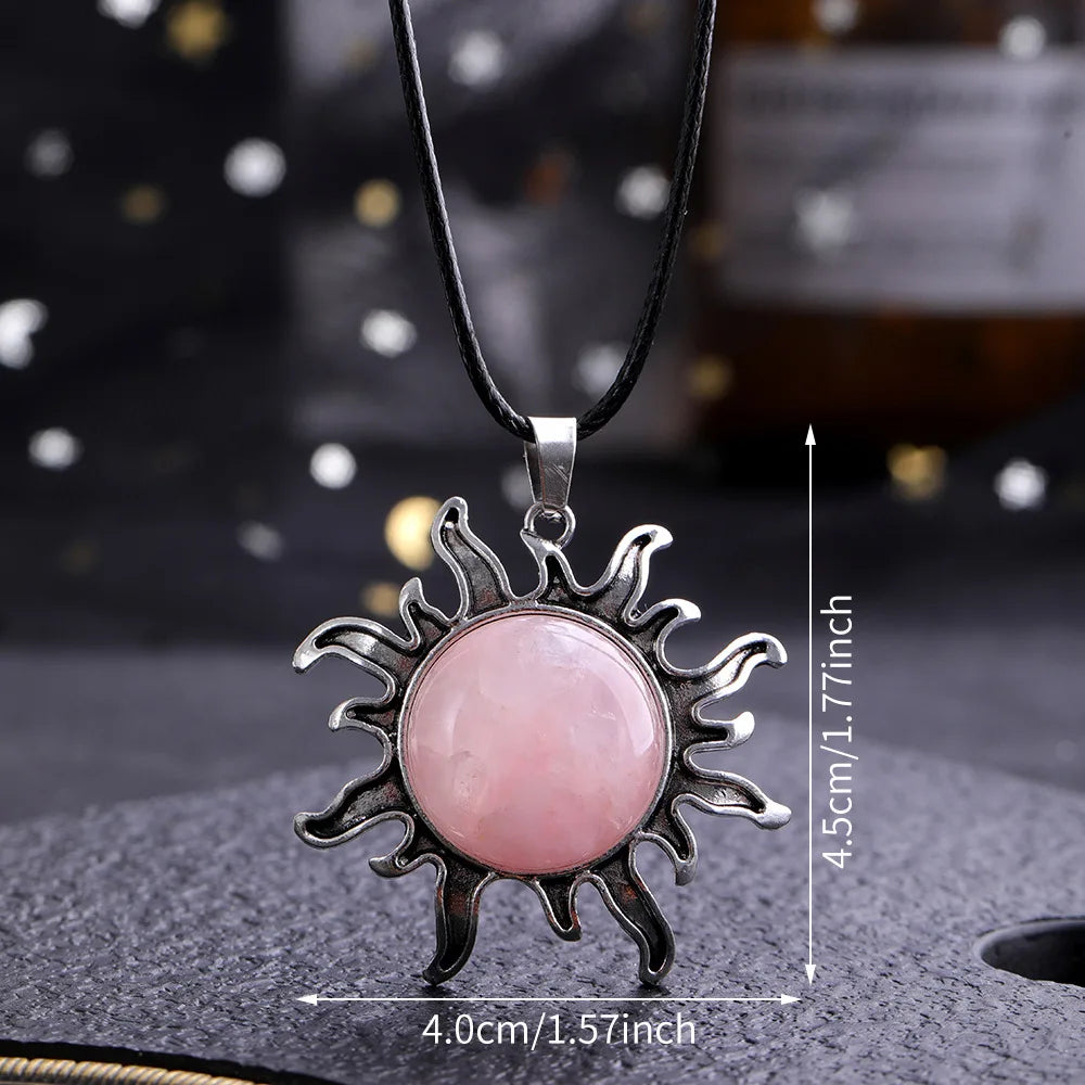 Natural Stone Jewels® - Cristallo di quarzo, gioielli di moda per uomo e donna