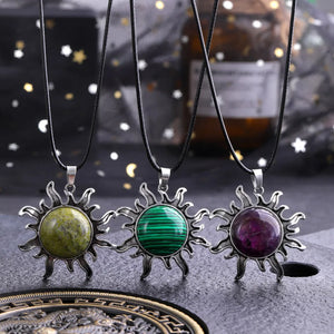 Natural Stone Jewels® - Cristallo di quarzo, gioielli di moda per uomo e donna