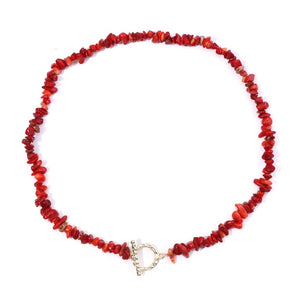 Lifeblood Jewels® - Healing Necklace of Bohemia Gemstone cones natural semi - precious stones, very fashionable for events of all kinds - NaturJewels®