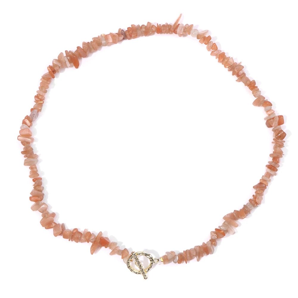 Lifeblood Jewels® - Healing Necklace of Bohemia Gemstone cones natural semi - precious stones, very fashionable for events of all kinds - NaturJewels®
