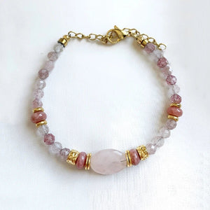 Natural Bracelets Jewels® - Fashionable Charm With Square Stone woman - NaturJewels®
