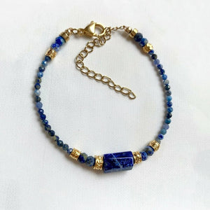Natural Bracelets Jewels® - Fashionable Charm With Square Stone woman - NaturJewels®
