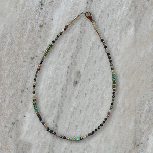 Natural Stone Jewels® - Charm Beaded Necklace for women - NaturJewels®