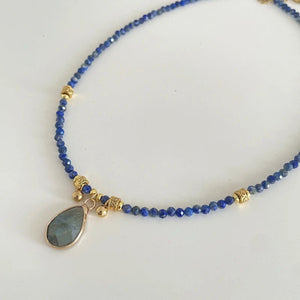 Natural Stone Jewels® - Charm Beaded Necklace for women - NaturJewels®
