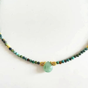 Natural Stone Jewels® - Charm Beaded Necklace for women - NaturJewels®