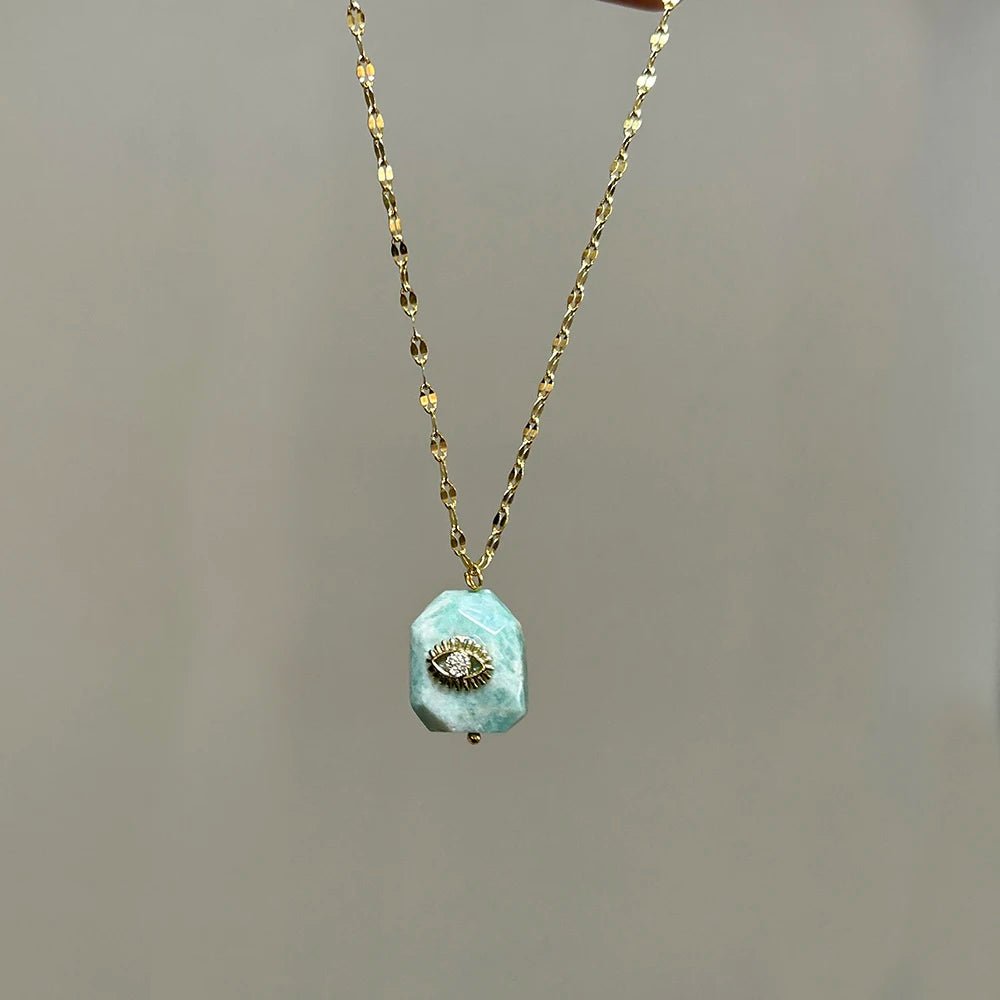 Natural Stone Jewels® - Charm Beaded Necklace for women - NaturJewels®