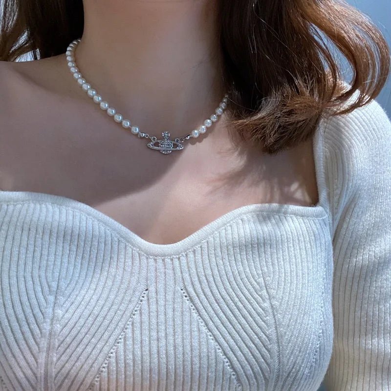 Natural Stone Jewels® - Charm Beaded Necklace for women - NaturJewels®