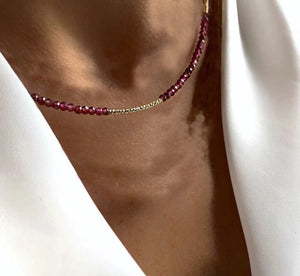 Natural Stone Jewels® - Charm Beaded Necklace for women - NaturJewels®