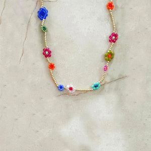 Natural Stone Jewels® - Charm Beaded Necklace for women - NaturJewels®