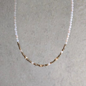 Natural Stone Jewels® - Charm Beaded Necklace for women - NaturJewels®