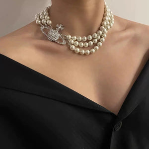 Natural Stone Jewels® - Charm Beaded Necklace for women - NaturJewels®