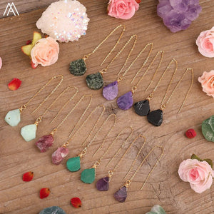 Natural Stone® Jewels - Earrings with black quartz beads - NaturJewels®