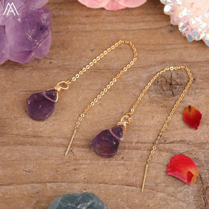 Natural Stone® Jewels - Earrings with black quartz beads - NaturJewels®