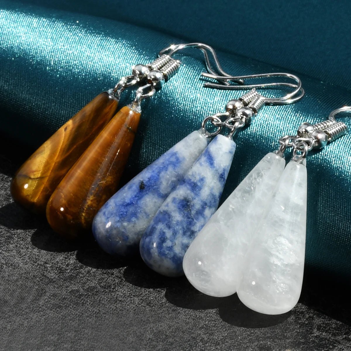 Natural Stone Jewels® - Yellow jade green aventurine rose for woman - NaturJewels®
