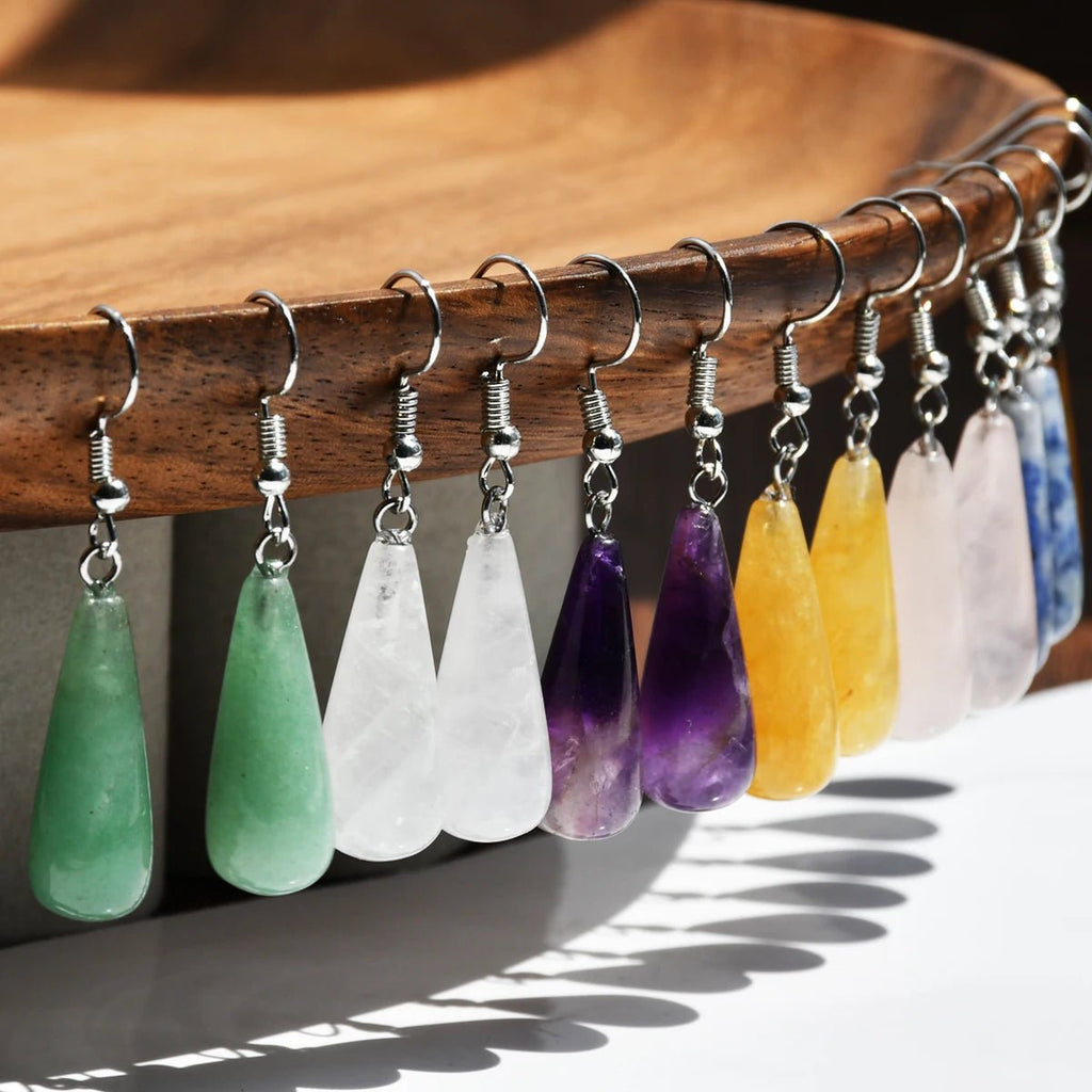 Natural Stone Jewels® - Yellow jade green aventurine rose for woman - NaturJewels®