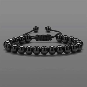 Natural Stones® - 4 Different types of Malachite bracelets with natural stone beads - NaturJewels®