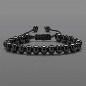 Natural Stones® - 4 Different types of Malachite bracelets with natural stone beads - NaturJewels®