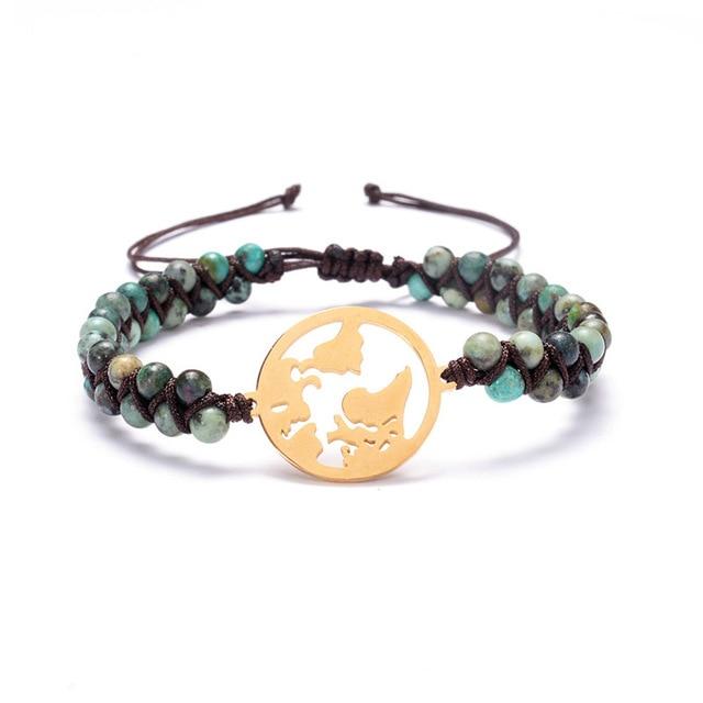 Natural Stone® - Handmade Charm Bracelet - NaturJewels®